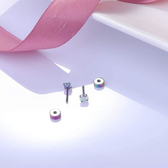 10 Pairs Stainless CZ Stud Earrings For Women Men Tragus Helix Round Heart Cubic Zirconia Flat Back Screw Back 20G Ear Piercing Set 2MM-5MM 10 Pairs Stainless CZ Stud Earrings For Women Men Tragus Helix Round Heart Cubic Zirconia Flat Back Screw Back 20G Ear Piercing Set 2MM-5MM